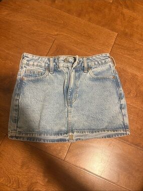 PACSUN DENIM MINI SKIRT
